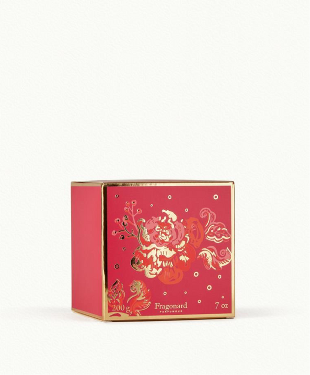 Laurier Rose Lavande Candela