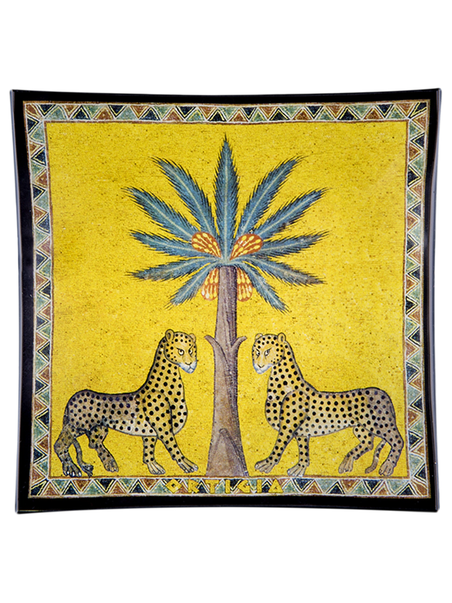 Zagara piattino vetro con sapone