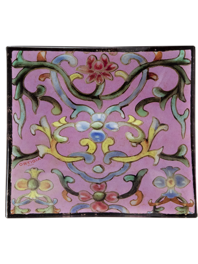 Aragona piattino vetro con sapone